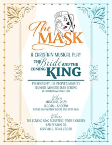 Advert for "The Mask" Play