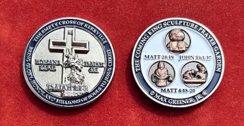 TCKF Commemorative Coin - Front and Rear