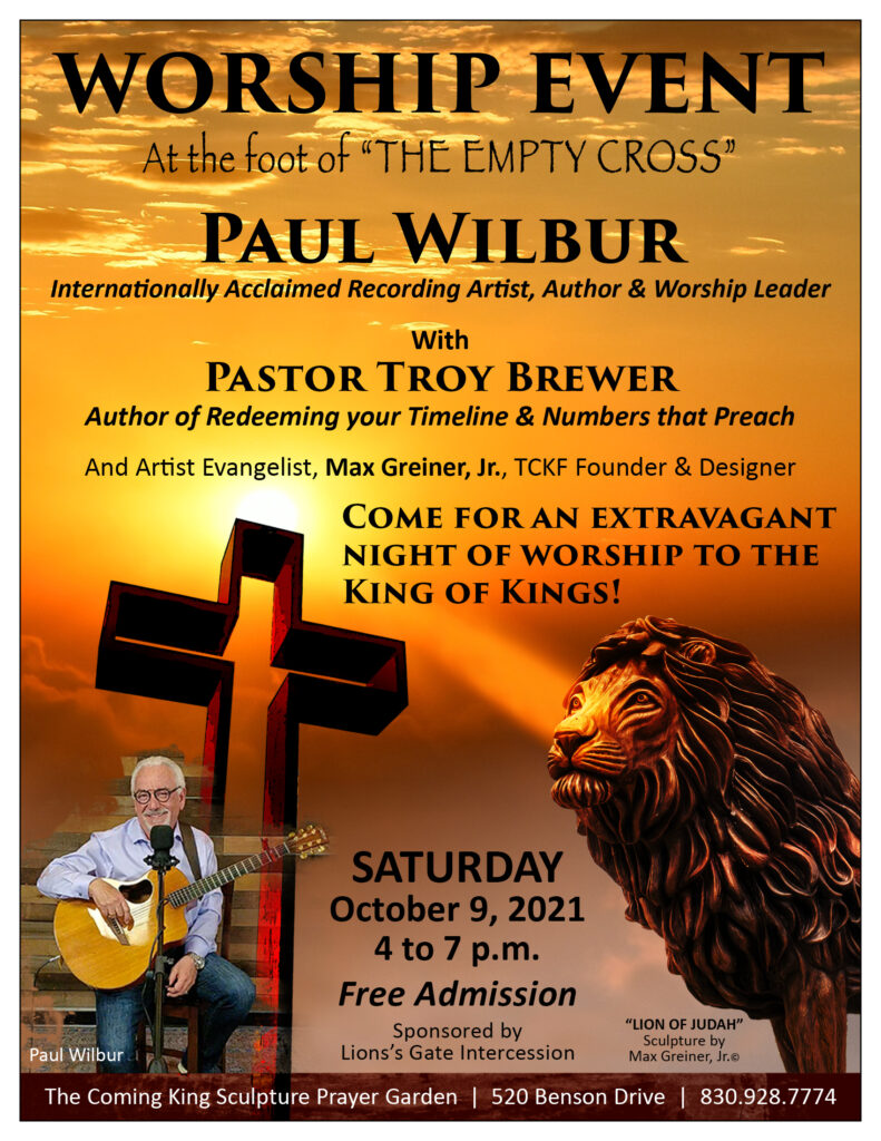 Paul Wilbur Night of Worship at The Empty Cross