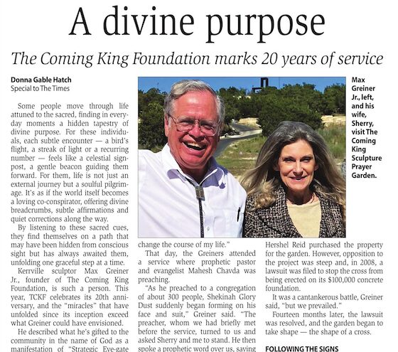 A Divine Purpose Article Cover