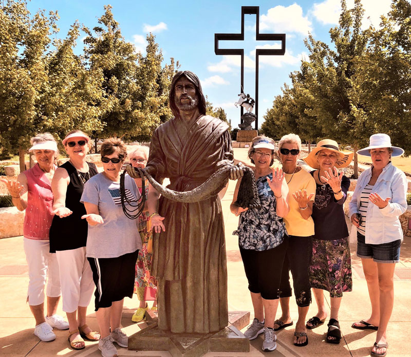 TCKF Vice-President, Col. Bobby Woods, states that visitors are finding peace, hope, and healing at the Christian park.